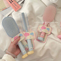 Dễ Thương Đệm Không Khí Lược Hộ Gia Đình Sinh Viên Ký Túc Xá Lông Tơ Xoăn Tóc Dài Lược Di Động Chống Tĩnh Điện Túi Khí Massage Lược