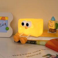 Dễ Thương Đèn Ngủ Hình Phô Mai Xinh Xắn Dùng Làm Quà Tặng Sinh Nhật Cho Bạn Gái