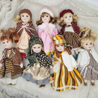 Dễ Thương Gốm Búp Bê Barbie Thời Trang Đồ Trang Trí Tinh Tế Trẻ Em Bé Gái Công Chúa Quà Tặng Đồ Chơi20250327