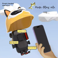 Dễ thương Hello Kitty Ngọc Quế chó xe máy giá đỡ điện thoại di động