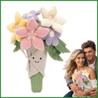 Dễ Thương Hoa Bó Hoa Búp Bê Mềm Bó Đồ Chơi Sang Trọng Hoạt Hình Hoa Nhồi Bông Trang Trí Cây Nhà Cửa Cho Mọi dịp micorevn