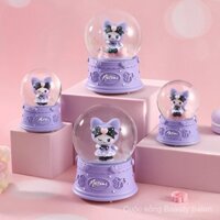 Dễ thương hoạt hình kulomi quả cầu pha lê phát sáng quả cầu tuyết cặp đôi quà tặng sinh nhật