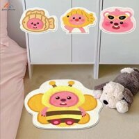 Dễ Thương Loopy Pad Đơn Giản Chống Trơn Trượt Thảm Trải Sàn Hoạt Hình Đồ Dùng Gia Đình