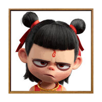 Dễ thương / nezha / Tranh sơn dầu kỹ thuật số / tự làm / Làm đầy / Tô màu / Tranh tô màu / Tranh tay / Acrylic / Tranh / Tự vẽ / Kích thước nhỏ