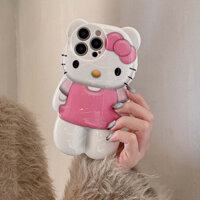 Dễ Thương Ốp Điện Thoại Mềm Chống Sốc Hình Gấu hello kitty Cho iphone 15promax 14promax 11 12 13 promax 15pro xr xsmax 15plus