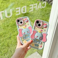 Dễ Thương Ốp Điện Thoại Silicon Hình Voi dumbo disney Cho iphone 15 14 13 12 pro max 11 14promax