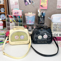 Dễ Thương Phim Hoạt Hình Mèo Nhật Bản Phong Cách Công Suất Lớn Hàng Ngày Lớp Trong Suốt Lớp Huy Hiệu Búp Bê Xách Tay Của Phụ Nữ Túi