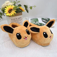 Dễ Thương Pokemon Eevee Pikachu Gengar Mewtwo Ấm Nhà Dép Người Lớn Mềm Nhồi Bông Pussy Quà Tặng Giáng Sinh Đồ Chơi Cho Giáng Sinh