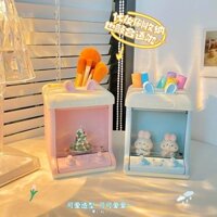 Dễ Thương Sáng Tạo Móng Vuốt Máy Bút Sinh Viên Trẻ Em Để Bàn Văn Phòng Phẩm Kệ Hộp Bảo Quản Bàn Chải Trang Điểm Lưu Trữ Xô 25.1.19