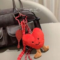 Dễ Thương Tình Yêu Nụ Cười Móc Khóa Leo Núi Khóa Dây Hoạt Hình Túi Thời Trang Mặt Dây Chuyền Người Bạn Quà Tặng Cặp Đôi Phụ Kiện