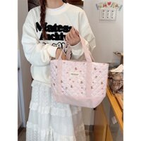 Dễ Thương Túi Xách Đựng Hộp Cơm Trưa Cỡ Lớn Tiện Dụng Cho Mẹ Bỉm Sữa