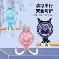 Dễ Thương Vui Nhộn Bạch Tuộc Bé Chân Máy Quạt Điện Gấp Máy Tính Để Bàn Gấp Quạt Di Động Quạt Cầm Tay