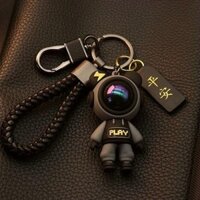 Dễ Thương Xe Móc Khóa Mặt Dây Chuyền Cao Cấp Chống Rơi Gấu Bền Nam Nữ Móc Khóa Cặp Đôi Hoạt Hình Móc Khóa