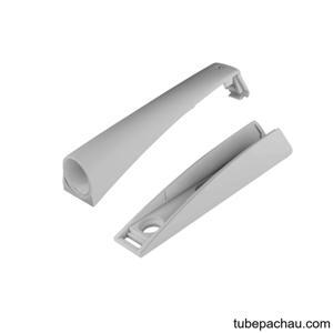Đế tip on loại dài màu xám Hafele 356.12.527