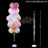 Đế trụ giả bong bóng bay để đất 19 nhánh cao 1m7