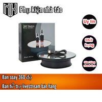 Đế trưng bày bàn GIA KHÁNH xoay điện 20-25-32cm để chụp ảnh, bàn xoay phát sóng trực tiếp