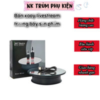Đế trưng bày bàn xoay điện 20-25-32cm để chụp ảnh, bàn xoay phát sóng trực tiếp - hỗ trợ live stream