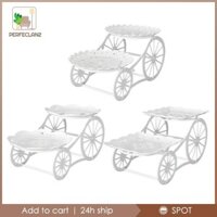 Đế trưng bày bánh 2 tầng Khay phục vụ Bát đứng 2 tấm trái cây cho