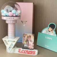 Đế trưng bày Lightstick Kpop kèm ô để photocard - Seventeen