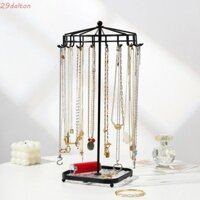 Đế trưng bày trang sức DALTON, Giá lưu trữ hình vuông bằng kim loại, Vòng cổ có thể xoay được sáng tạo đa năng Vòng đeo tay có thể tháo rời