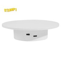 Đế trưng bày xoay có động cơ, Đế bàn xoay xoay điện 360 Lười, chịu tải 11Lbs, để chụp ảnh