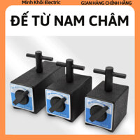 Đế từ nam châm có công tắc, cục nam châm đế từ công tắc, nam châm công tắc on off,dụng cụ từ tính nam châm,đế từ chặn