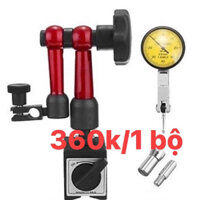 Đế từ nhỏ + Đồng hồ so chân gập rà kim , đế khớp xoay 360 độ , hàng Đài Loan chất lượng tốt , chính xác cao , giá tốt