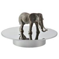 ĐẾ XOAY TRƯNG BÀY SẢN PHẨM 20CM, DÙNG PIN HOẶC ĐIỆN 220V, TẢI 1,5KG