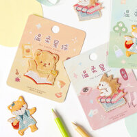 Đề xuất của cô gái nhỏ # miếng dán Vải Thêu Hành Tinh dễ thương tự dính vỏ điện thoại ipad miếng dán vải trang trí tự làm quần áo miếng dán lỗ rách ws