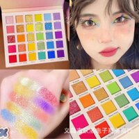 Đề xuất cửa hàng # Có sẵn phấn mắt màu dopamine 30 bảng màu kẹo cầu vồng Macaron trang điểm khói lấp lánh mờ 2ff