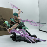 Đề xuất cửa hàng # Còn hàng mô hình tượng ngoại vi One Piece POP Ba Ngàn Thế Giới kiểu ba thanh kiếm Zoro cảnh anime 2ff