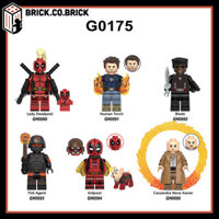 Deadpool Đồ chơi Lắp ráp Anh Hùng Đa Vũ Trụ Mô hình Agent Blade Warrior G0175
