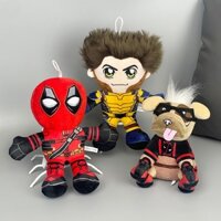 Deadpool Wolverine Búp bê nhồi bông Đồ chơi nhồi bông Quà tặng trẻ em Máy tính để bàn Trang trí Gối