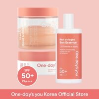 [DEAL 3 RẺ DỮ ][SET] ONE DAY'S YOU Kem Chống Nắng Collagen SPF 50+/ Mặt Nạ Collagen Trị Quầng Thâm Mắt/ Bông Đắp Toner Dùng Hàng Ngày Collagen Dưỡng Ẩm Cho Da