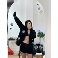 Deal Hời Giá Tốt - Áo Khoác Cadigan Nữ Nút Cài Gấu Dâu Phong Cách Hàn Quốc Kyt_fashion