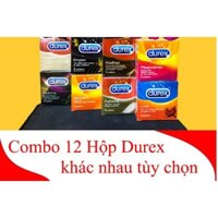 [DEAL HOT] 12 Hộp Bao Cao Su Durex 3 Bao Tùy Chọn