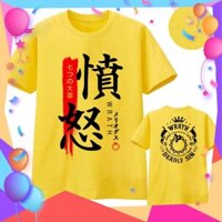 DEAL HOT- Áo thun Nanatsu No Taizai Meliodas Phẫn Nộ CODE27