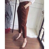 DEAL HOT Quần vải nữ dáng baggy