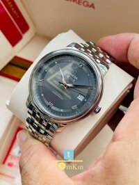 (DEAL LƯỚT) OMEGA DEVILLE PRESTIGE 424.10.40.20.06.001 CO‑AXIAL CHRONOMETER GREY 39,5 MM