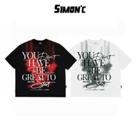 [Deal Mở Bán] Áo Thun Form Boxy Nam/Nữ Great To Start - Cotton Dày, Phong Cách Streetwear, Local Brand - SimonC
