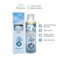 DEAL Phấn lạnh khử mùi hôi cơ thể ZN chai 100gram