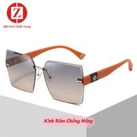 [Deal Sập Sàn] Kính mát thời trang chân gọng thiết kế cỏ 4 lá, form thời trang Nam Nữ tạo hiệu ứng nhỏ gọn mã H80088