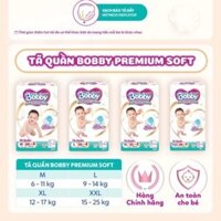 DEAL SỊN GIÁ TỐT♥️ 1 BỊCH BOBBY PREMIUM ♥️  Tã/Bỉm Dán, quần 4 loại bỉm♥️Đủ size♥️ stepbaby, bỉm khỉ