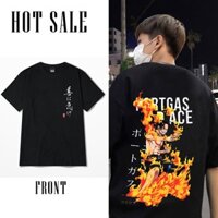 🔥DEAL SỐC🔥 Áo thun One Piece - Ace màu đen cực chất