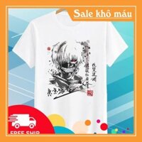 🔥DEAL SỐC🔥 Áo thun Tokyo Ghoul Ngạ Quỷ Vùng Tokyo Ken Kaneki CODE15