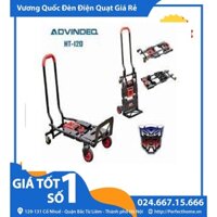 ⚡DEAL SỐC⚡{ Hàng chính_hãng}Xe đẩy hàng đa năng chuyển đổi 2 bánh và 4 bánh, gấp gọn FujiE Advindeq HT-120