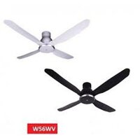 ⚡DEAL SỐC⚡{ Hàng chính_hãng}Quạt trần KDK W56WV(đen+trắng) - Hàng chính hãng..