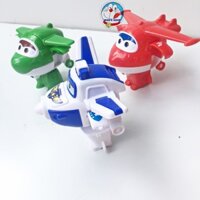Deal sốc Hộp 8 nhân vật đội bay siêu đẳng Super wings biến hình thành máy bay và robot ( mẫu mới 2019)