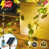 (Deal Sốc Trong Ngày) Đèn Led NLMT lá cây trang trí ngoài trời