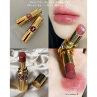 [Deal Us] Son YSL Rouge Volupte Shine 86 Mauve Cuir – Màu Hồng Mận full size + box